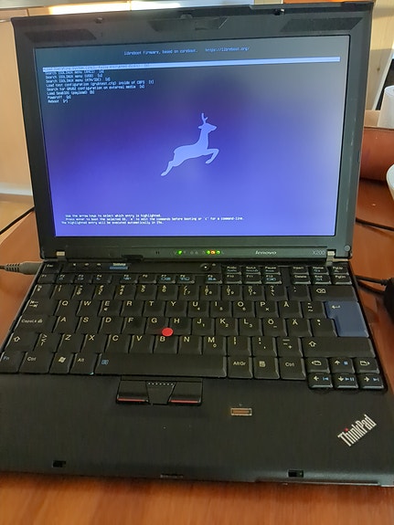 Lenovo ThinkPad X200 – Libreboot