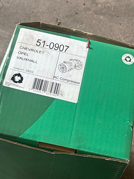 Opel / Chevrolet / ilmastointikompressori 51-0907