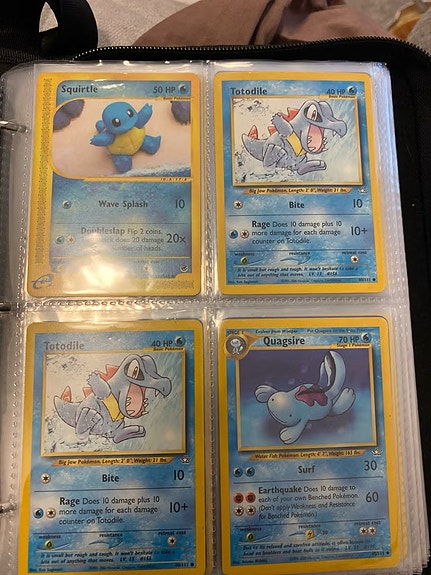 Vintage pokemon kortit