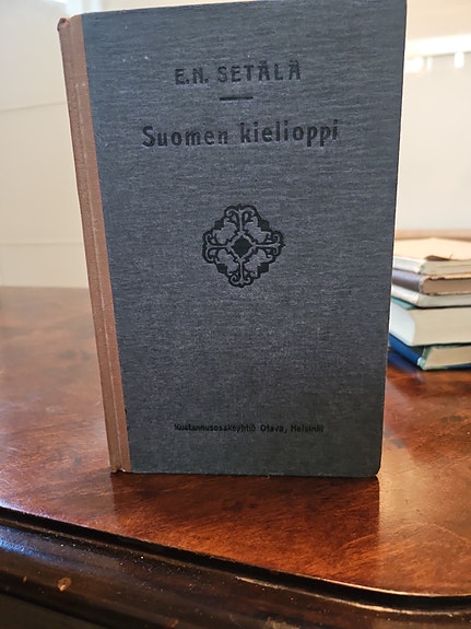 E. N. Setälä: Suomen kielioppi -oppikirja 1918