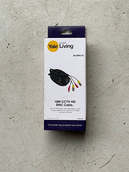 Yale Living 18 m CCTV HD BNC -kaapeli