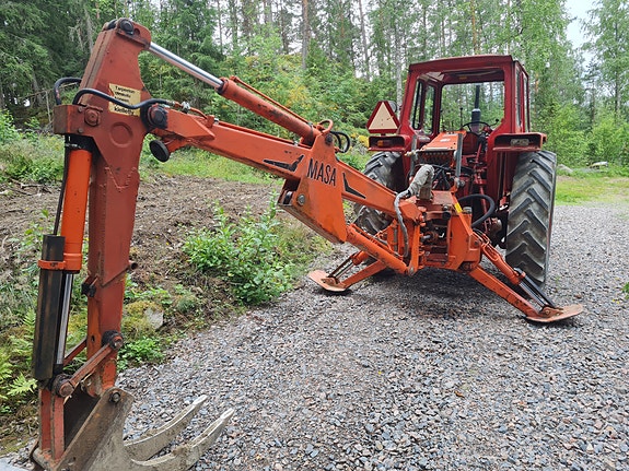 Volvo BM 650 + Masa kaivinlaite