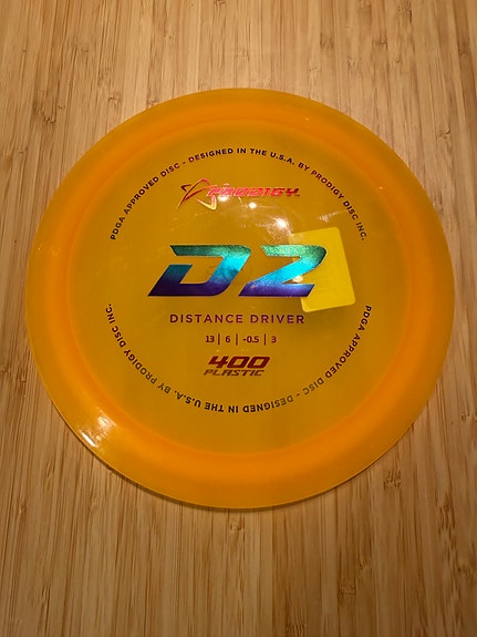 Prodigy D2 400 frisbeegolfkiekko