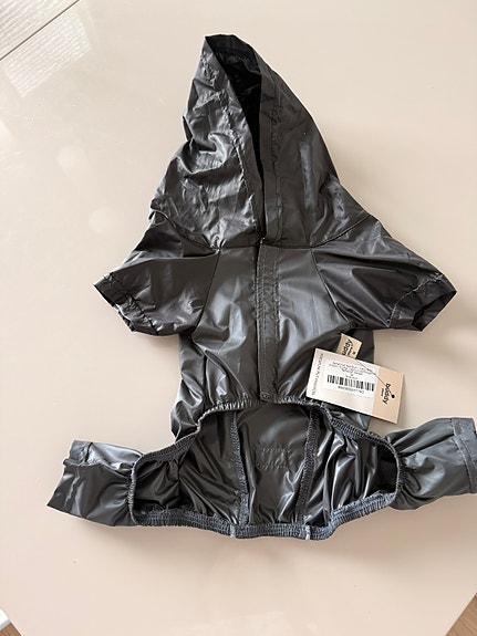 Reflective kevyt sadetakki koiralle, koko M (rinnanympärys 40–45cm)