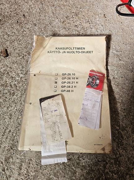 Maakaasu poltin oilon GP 26.21H