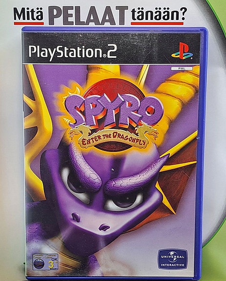 Spyro: Enter The Dragonfly PS2 (Käytetty)