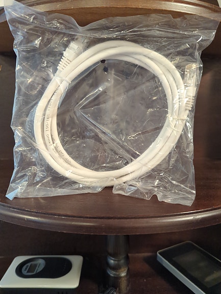 Valkoinen Verkkokaapeli RJ45 **UUSI**