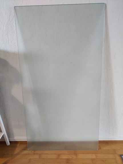 Lasilevy / pöytälevy, matta