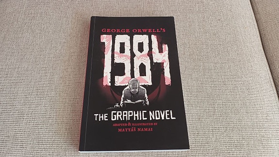 George Orwell 1984 The Graphic Novel englanninkielinen kirja