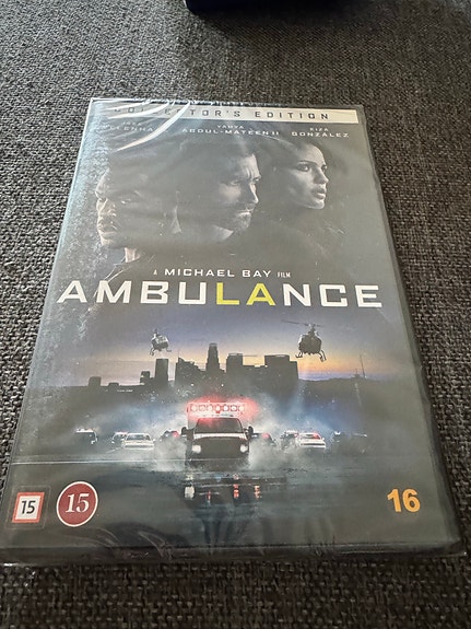 Ambulance DVD-elokuva UUSI
