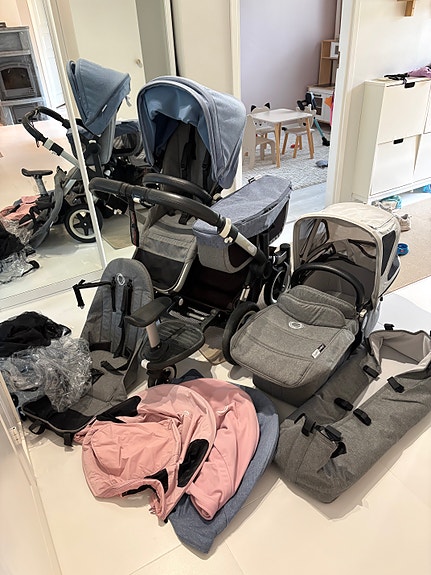 Bugaboo Donkey 2 Duo tuplarattaat