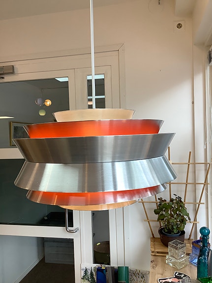 Upea 60-luvun tanskalainen Carl Thore design kattovalaisin
