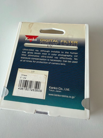 Kenko uv filtteri 72mm, avaamaton pakkaus