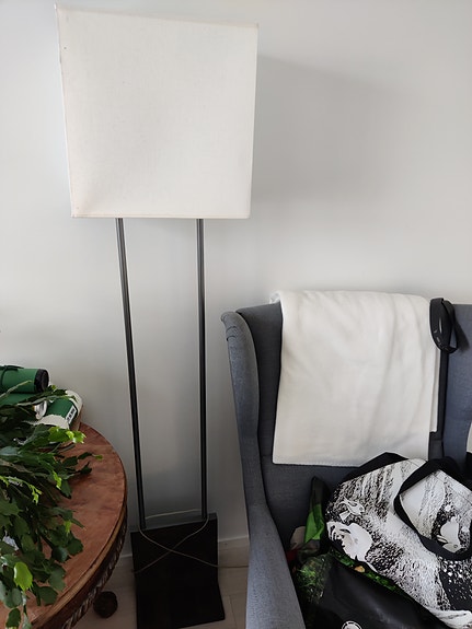 IKEA lattiavalaisin valkoinen varjostin