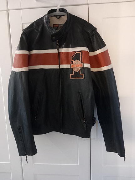 Harley Davidson nahkatakki XXL