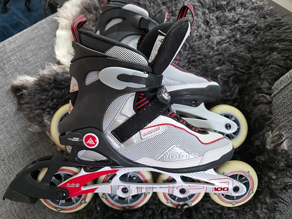 K2 M100 rullaluistimet, koko 40