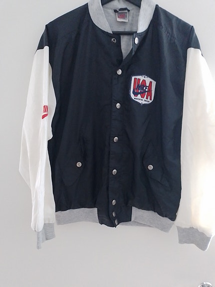 Vintage 90,s Nike Grey Tag USA Bomberi takki