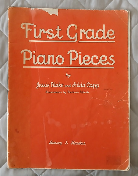 Pianon alkeiskappaleita First Grade Piano Pieces