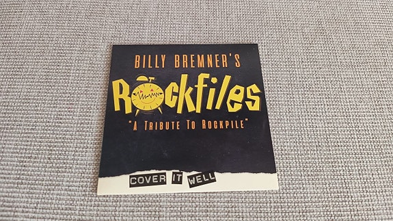 Billy Bremner’s Rockfiles "Cover It Well - A Tribute to Rockpile" CD