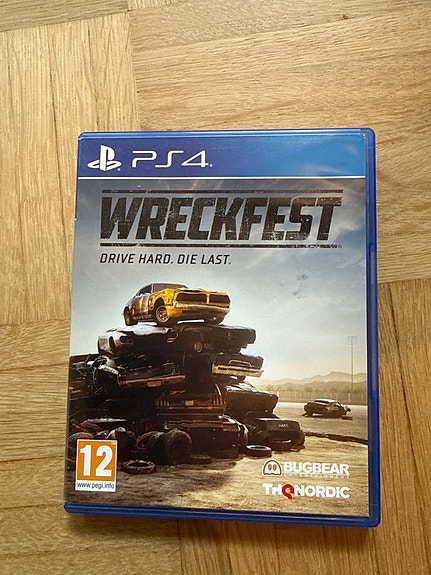 PS4 Wreckfest -peli