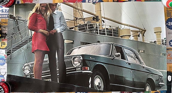 Volga juliste 70- luvulta.