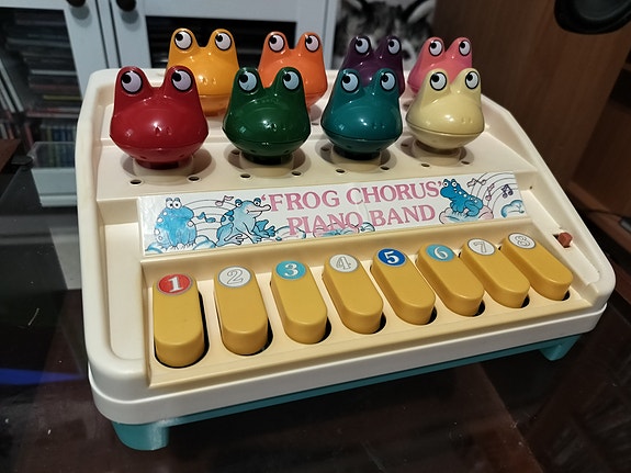 Retro lasten piano