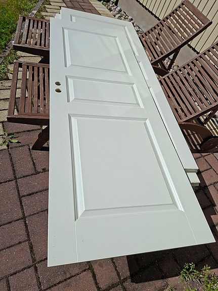 Sisäovi 3-peilinen koko 9x21 / 2 kpl