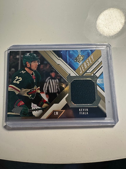 Upper Deck /65 Kevin Fiala SPx Spectrum Jersey Minnesota Wild
