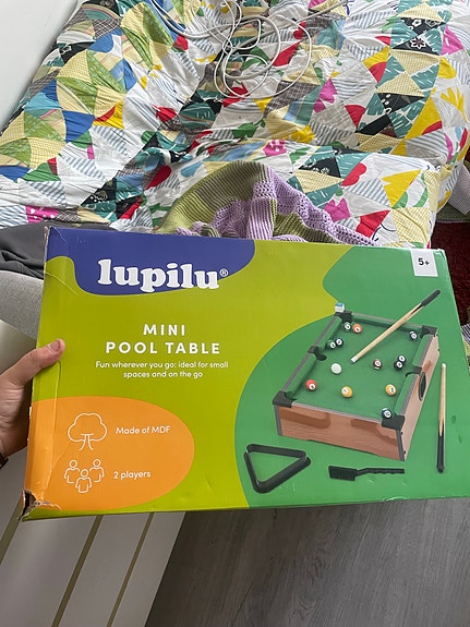 Lupilu mini biljardipöytä lapsille