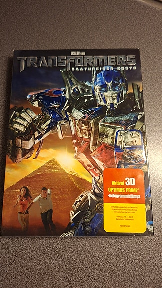 Transformers Kaatuneitten kosto -dvd
