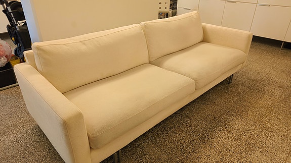 Interface Blues 243 cm sohva – luonnonvalkoinen