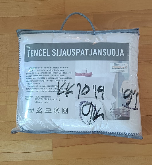 Sijauspatjan suoja 90x 200 cm