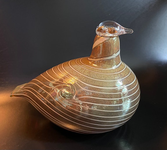 Oiva Toikan design-lintu Alli, 1970-luvun lopulta
