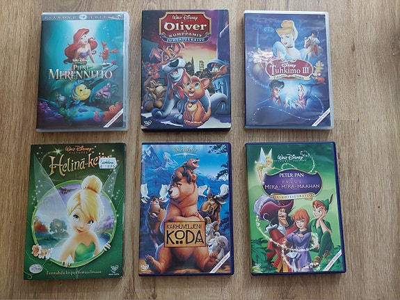 Disney elokuvia