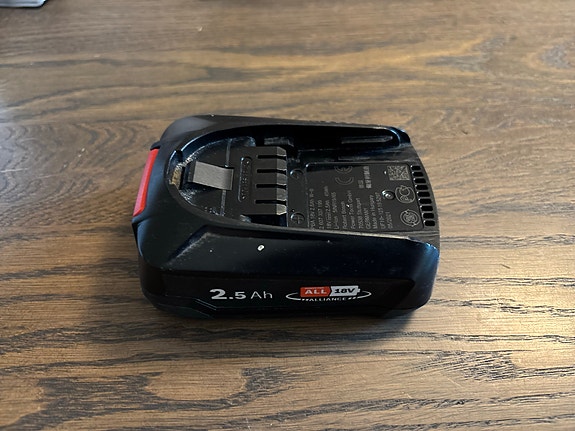 Bosch 18V 2.5Ah akku