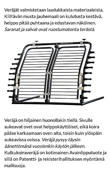 Kulkukoira  koiraveräjä Mersu ML 2006-2010 (W164) sopivaa.