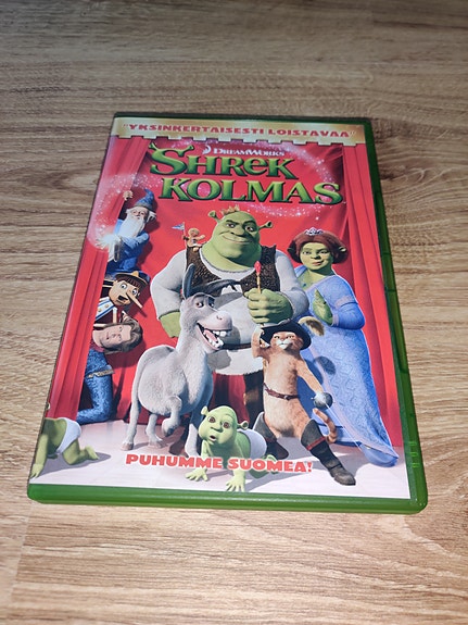 Shrek kolmas dvd