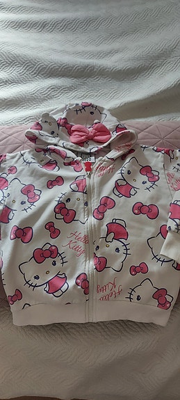 Hello kitty collegetakki 134cm