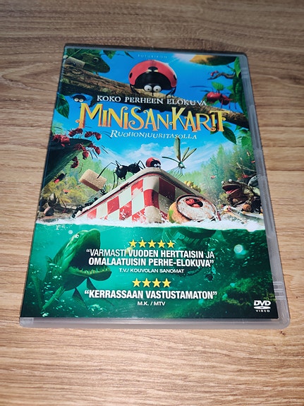 Minisankarit ruohonjuuritasolla dvd