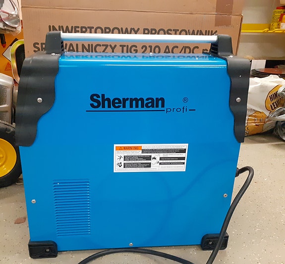 Tig hitsi, sherman, 210 ac,dc, pulse uusi.