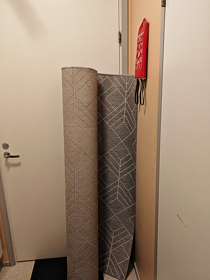 Sotka kuviollinen matto harmaa / valkoinen,Rocco 160x230cm