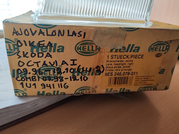 Hella ajovalonlasi Skoda Octavia I / Octavia I Combi