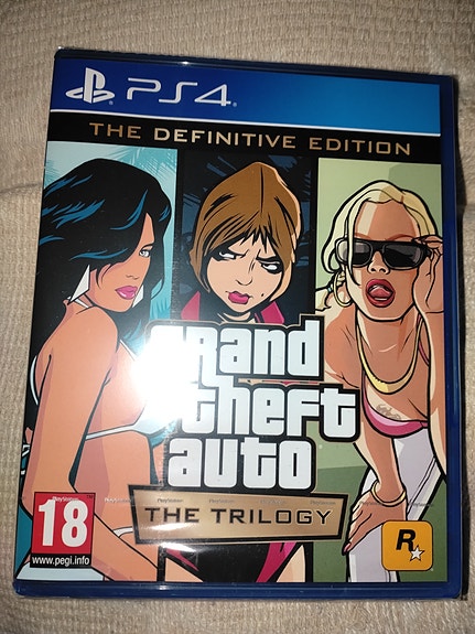 GTA Grand Theft Auto Trilogy ps4/ps5