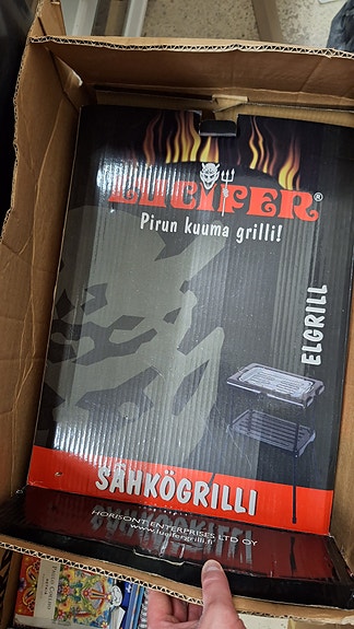 Myydään Lucifer sähkögrilli