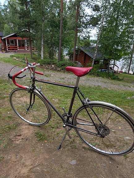 Retro Crescent Världsmästarcykeln polkupyörä
