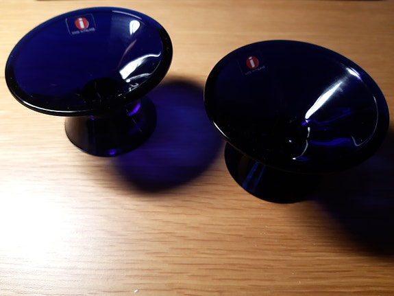 2x Iittala Kartio kynttilänjalat