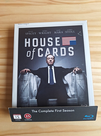 House of Cards kausi 1 Blu-ray