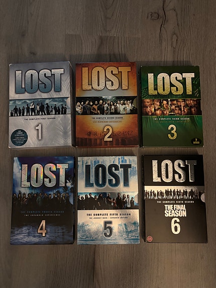 Lost tv-sarja kaudet 1–6 VARATTU