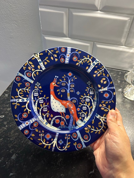 Iittala Taika lautanen sininen