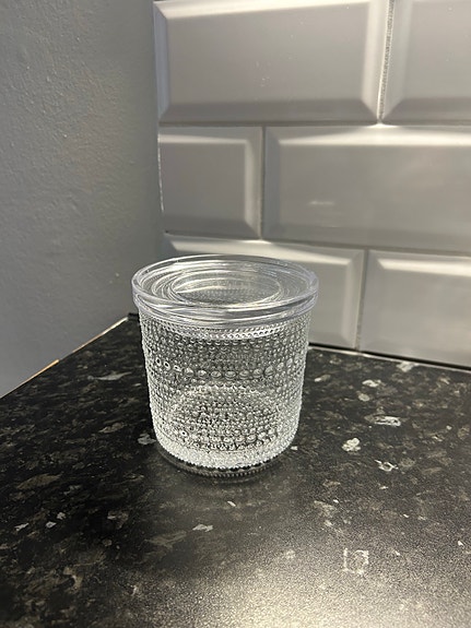 Iittala Kastehelmi lasipurkki kirkas